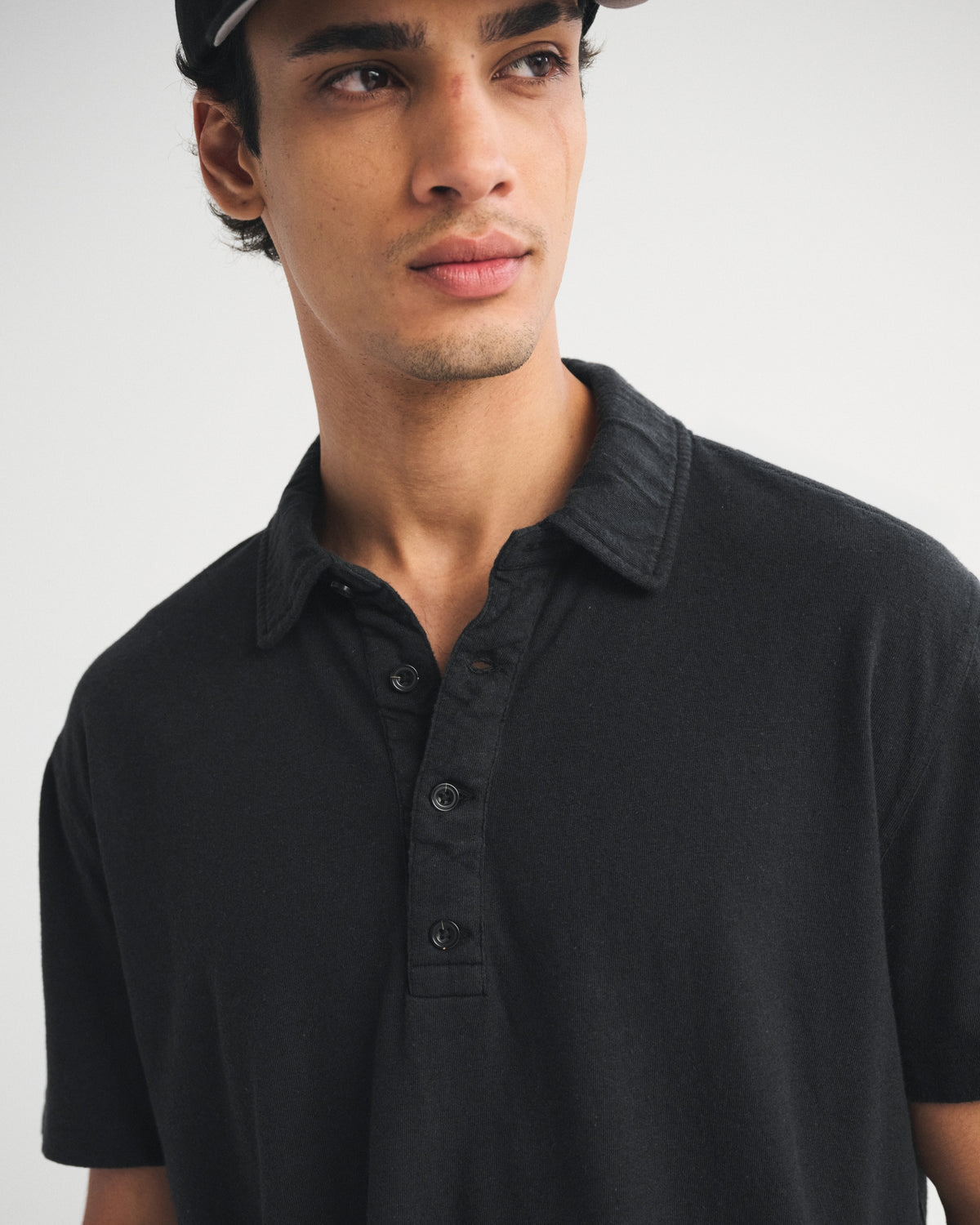 Abercrombie Linen-Blend Polo