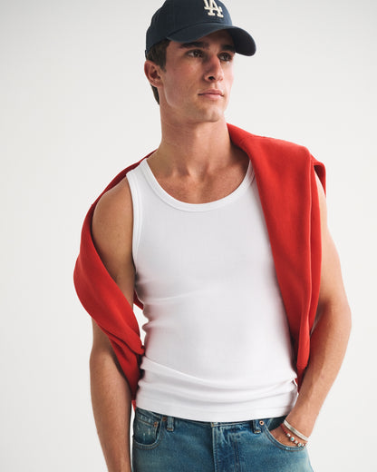 Abercrombie Essential Slim Ribbed Tank