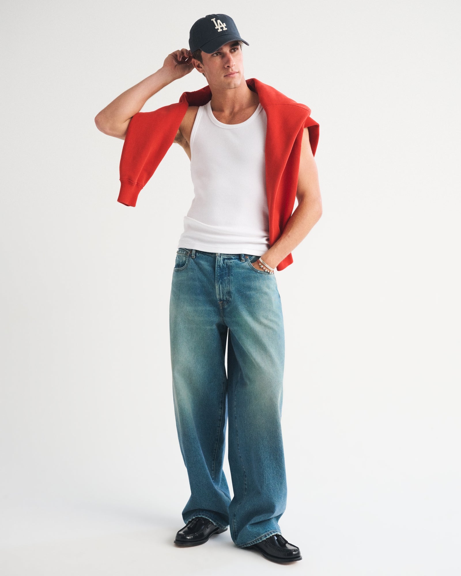 Abercrombie Essential Slim Ribbed Tank