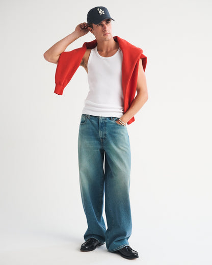 Abercrombie Essential Slim Ribbed Tank