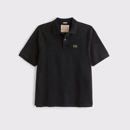 Abercrombie 100% Cotton Icon Pique Polo