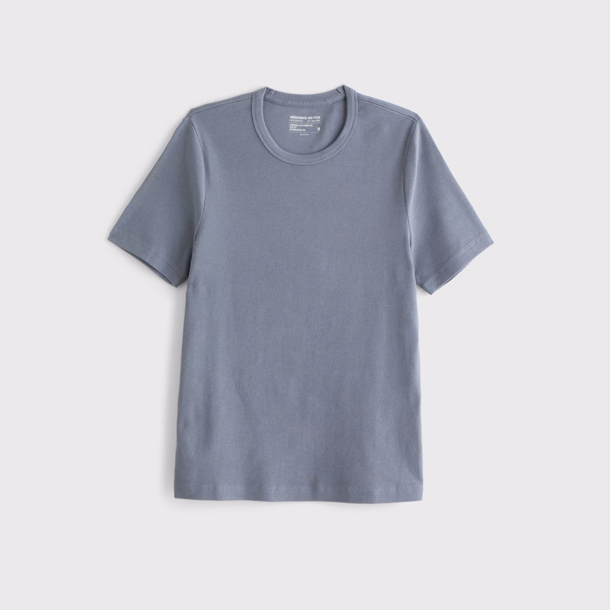 Abercrombie Essential Slim Ribbed Tee