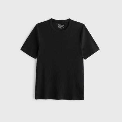 Abercrombie Essential Slim Ribbed Tee