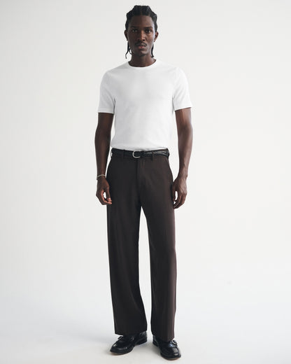 Abercrombie Essential Slim Ribbed Tee