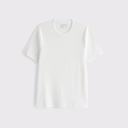 Abercrombie Essential Slim Ribbed Tee