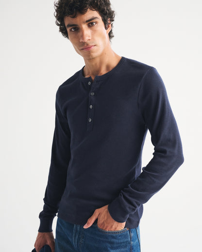 Abercrombie Essential Slim Ribbed Henley