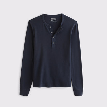 Abercrombie Essential Slim Ribbed Henley