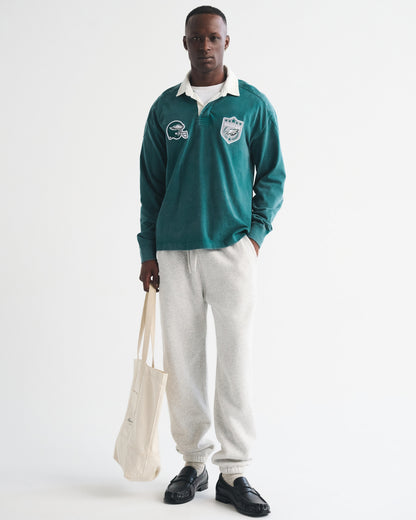 Abercrombie Seattle Seahawks Premium Heavyweight Rugby Polo