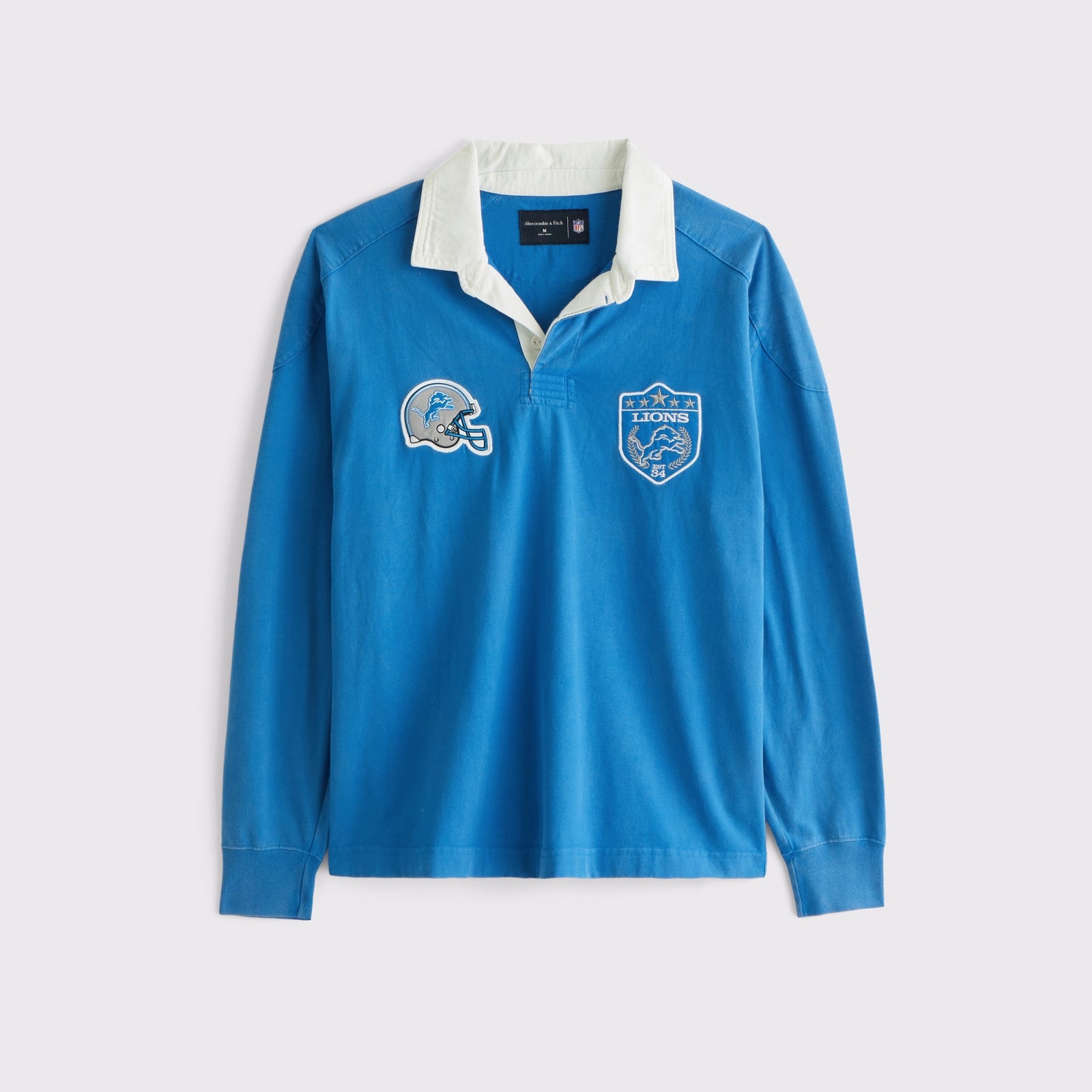 Abercrombie Seattle Seahawks Premium Heavyweight Rugby Polo