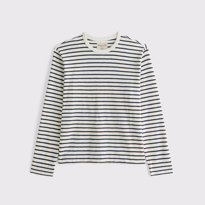 Abercrombie Long-Sleeve Heritage Heavyweight Tee