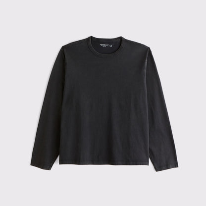 Abercrombie Long-Sleeve Boxy Tee