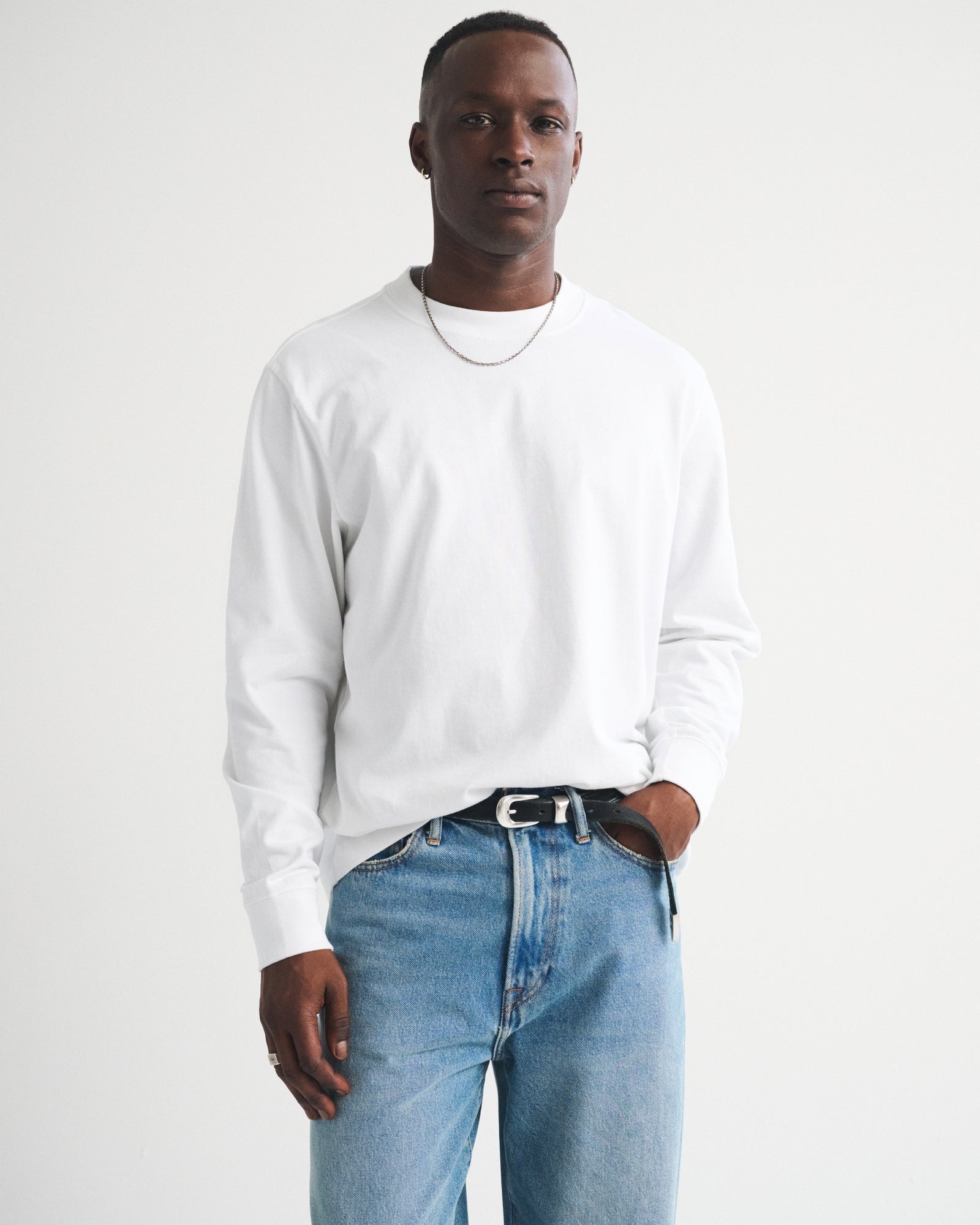 Abercrombie Long-Sleeve Premium Heavyweight 2.0 Tee