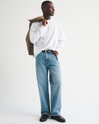 Abercrombie Long-Sleeve Premium Heavyweight 2.0 Tee