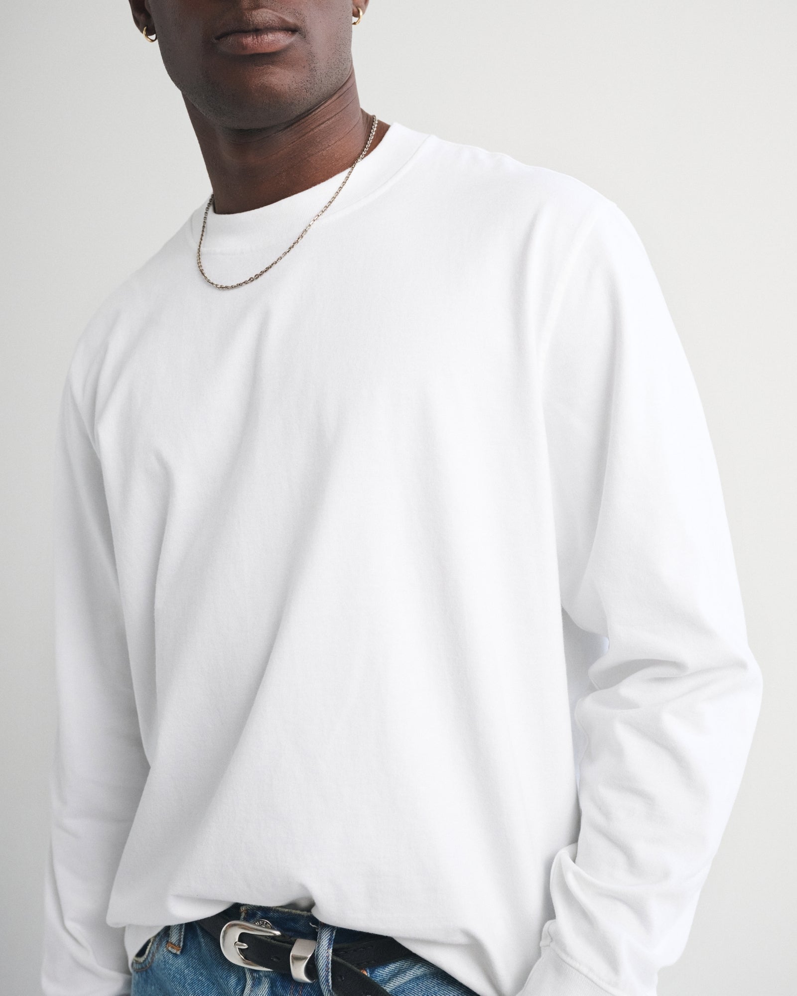 Abercrombie Long-Sleeve Premium Heavyweight 2.0 Tee