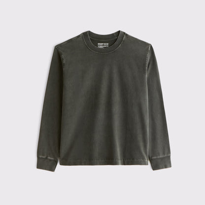Abercrombie Long-Sleeve Premium Heavyweight 2.0 Tee