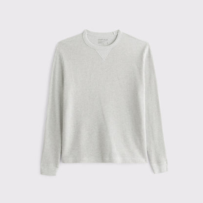 Abercrombie Long-Sleeve Classic Waffle Tee