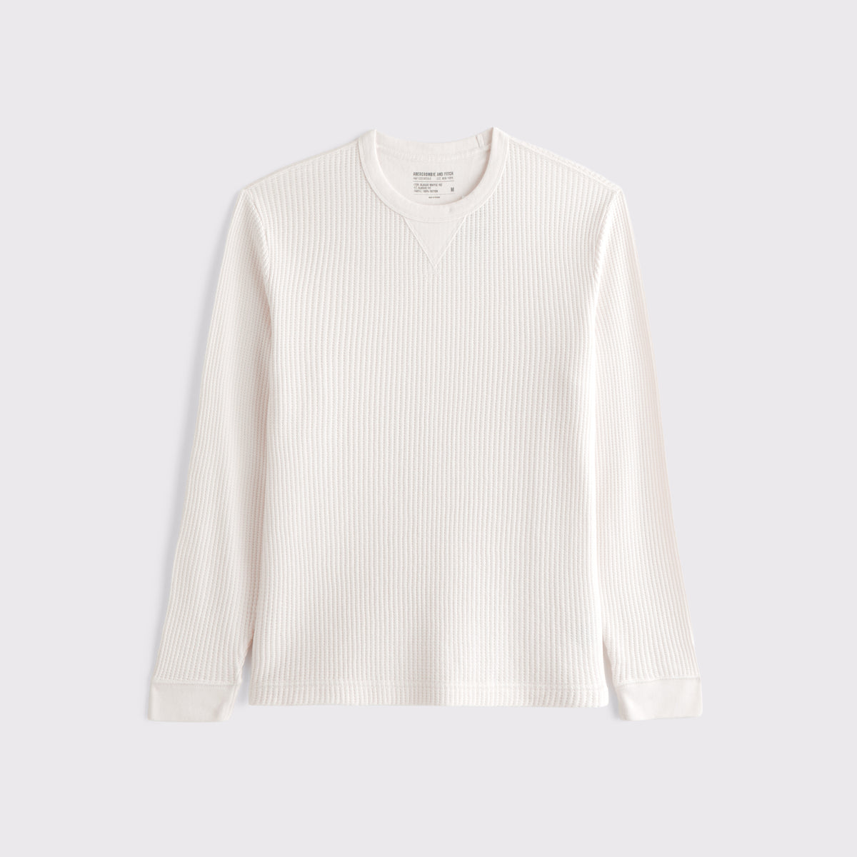 Abercrombie Long-Sleeve Classic Waffle Tee
