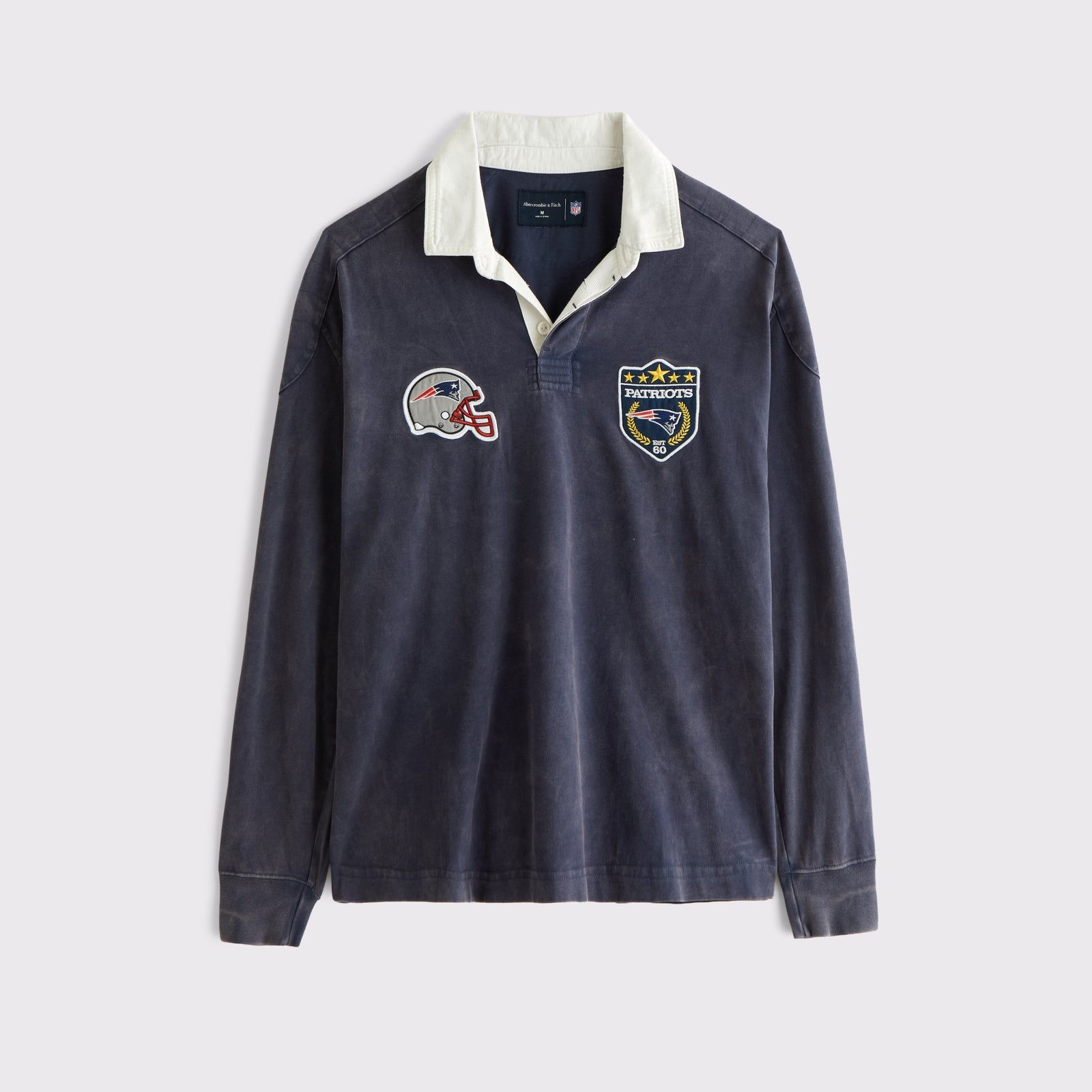 Abercrombie Seattle Seahawks Premium Heavyweight Rugby Polo