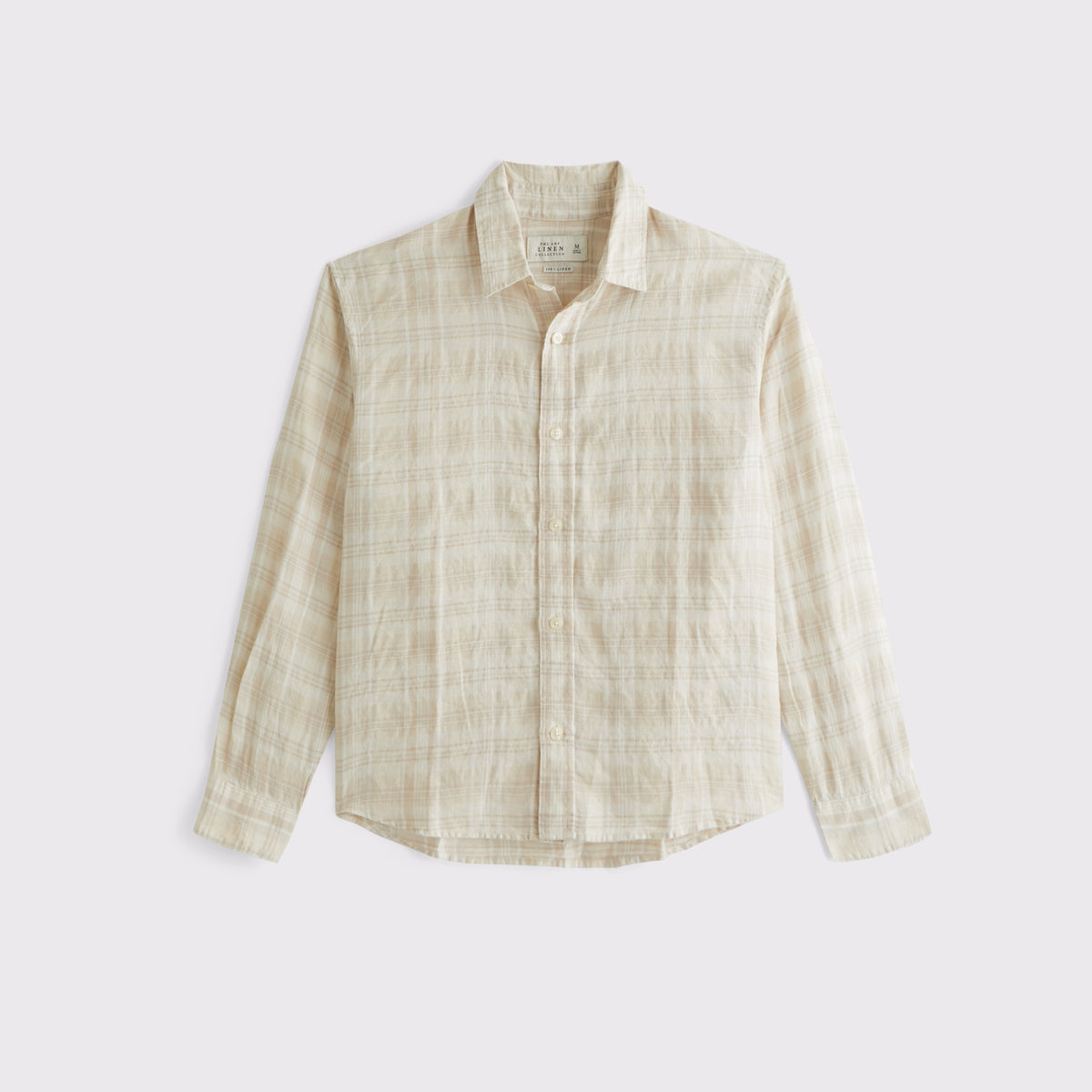 Abercrombie 100% Linen Button-Up Shirt