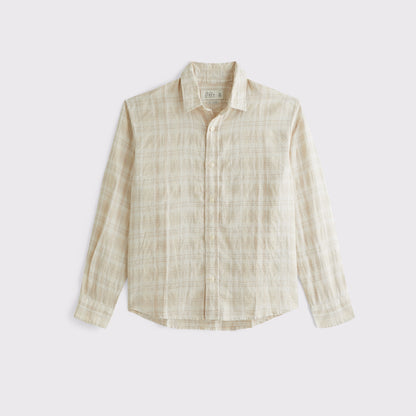Abercrombie 100% Linen Button-Up Shirt