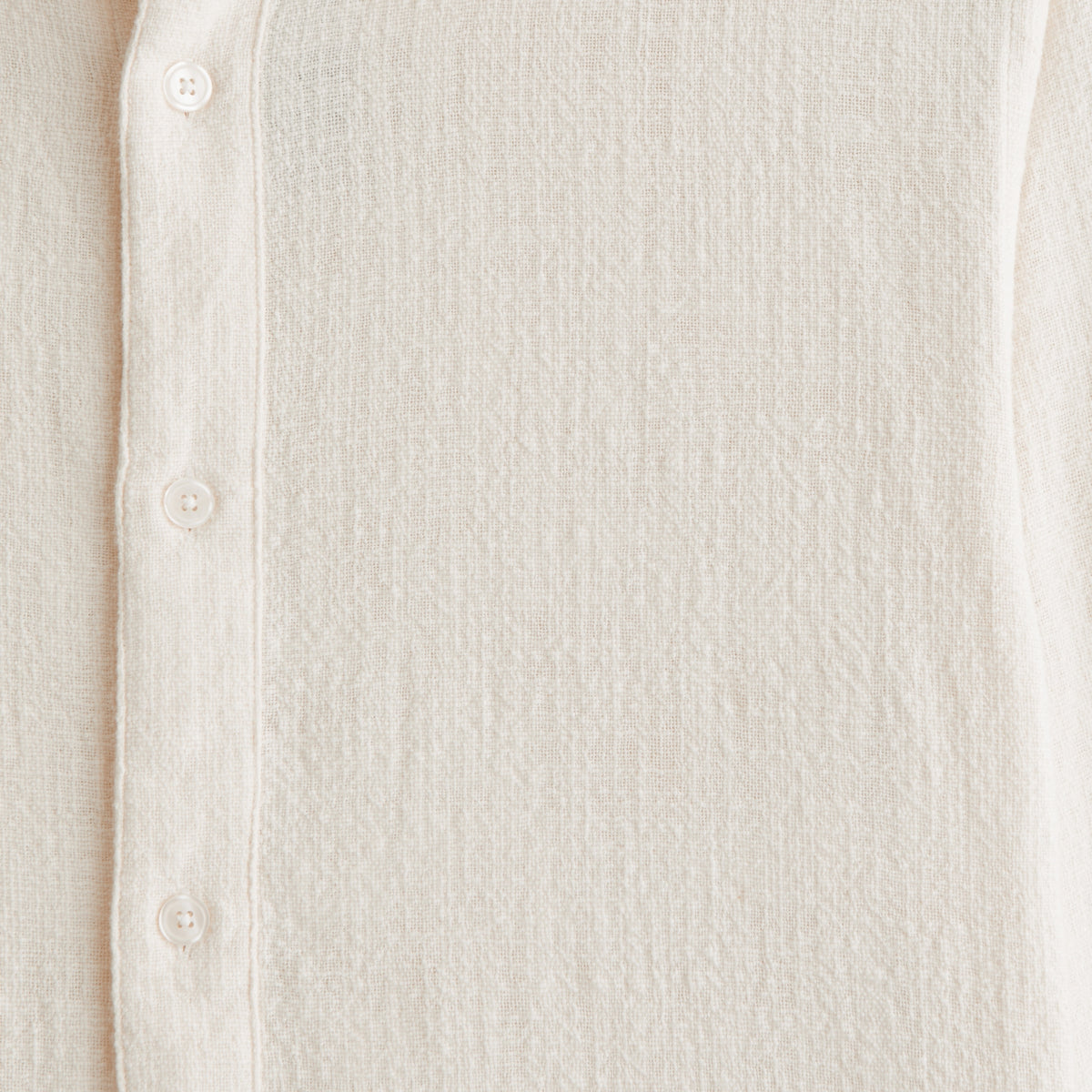 Abercrombie 100% Cotton Slub Button-Up Shirt