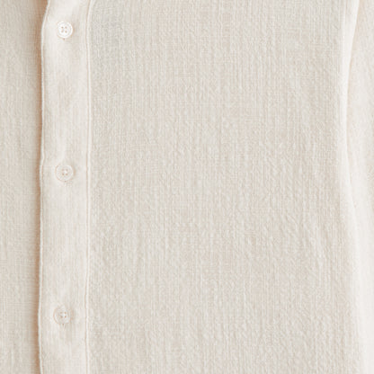 Abercrombie 100% Cotton Slub Button-Up Shirt