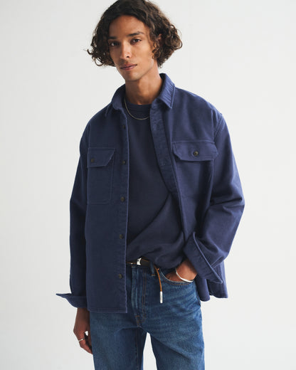 Abercrombie 100% Cotton Shirt Jacket