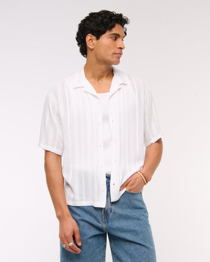 Abercrombie Camp Collar Button-Up Shirt