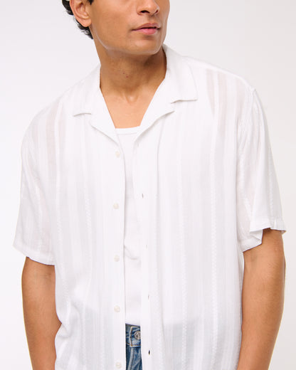 Abercrombie Camp Collar Button-Up Shirt