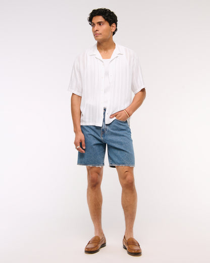 Abercrombie Camp Collar Button-Up Shirt