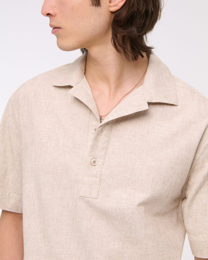 Abercrombie Summer Linen-Blend Popover