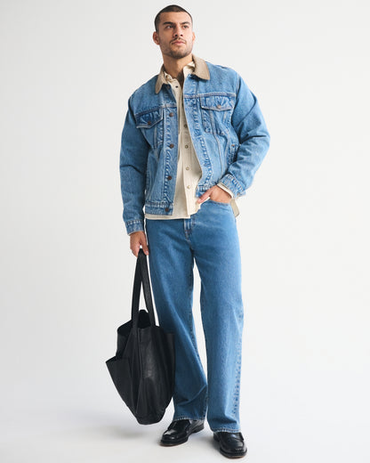 Abercrombie Twill Button-Up Shirt