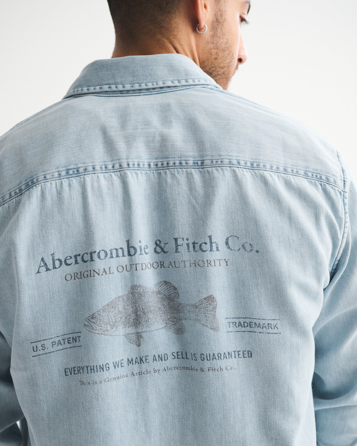 Abercrombie Denim Button-Up Shirt