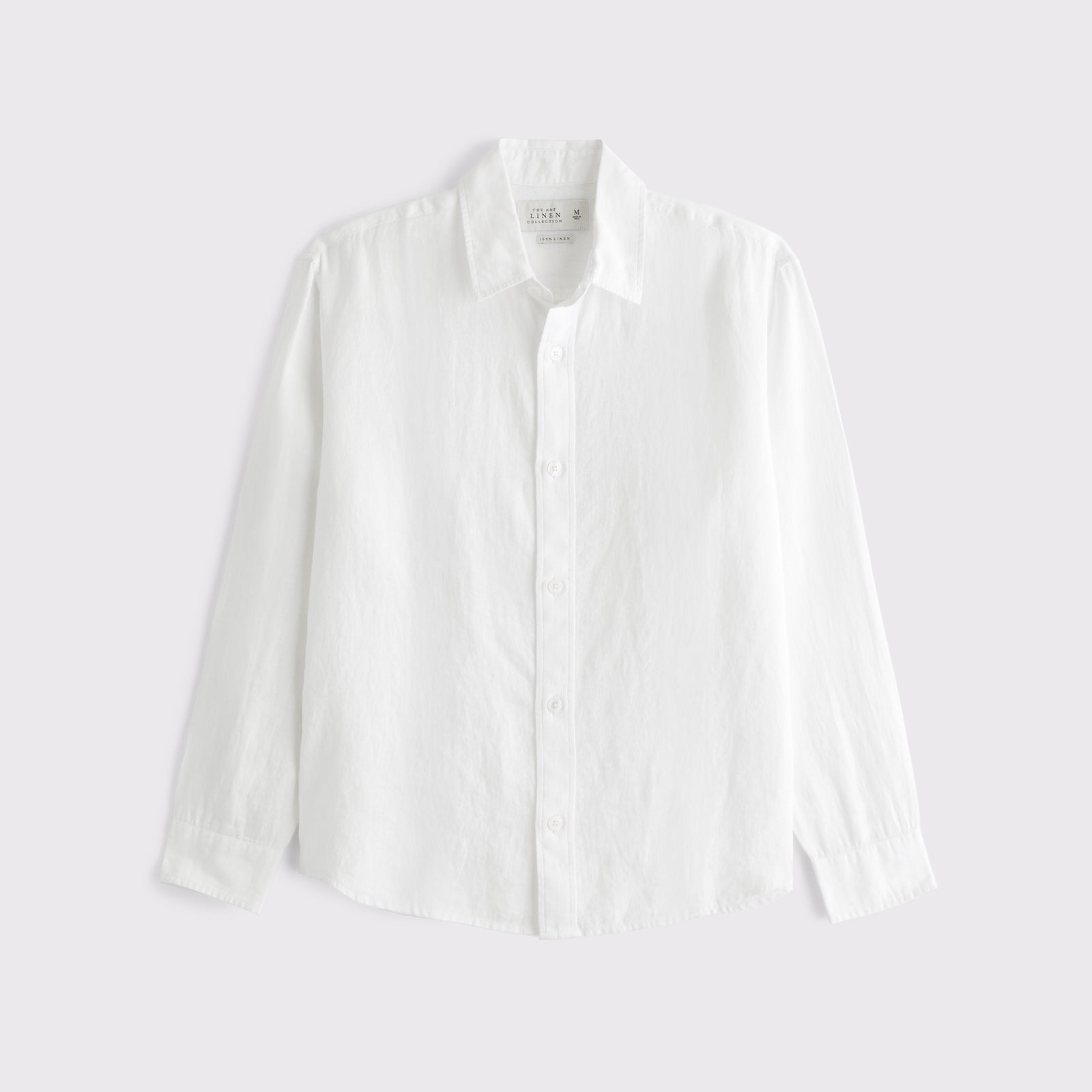 Abercrombie 100% Linen Button-Up Shirt