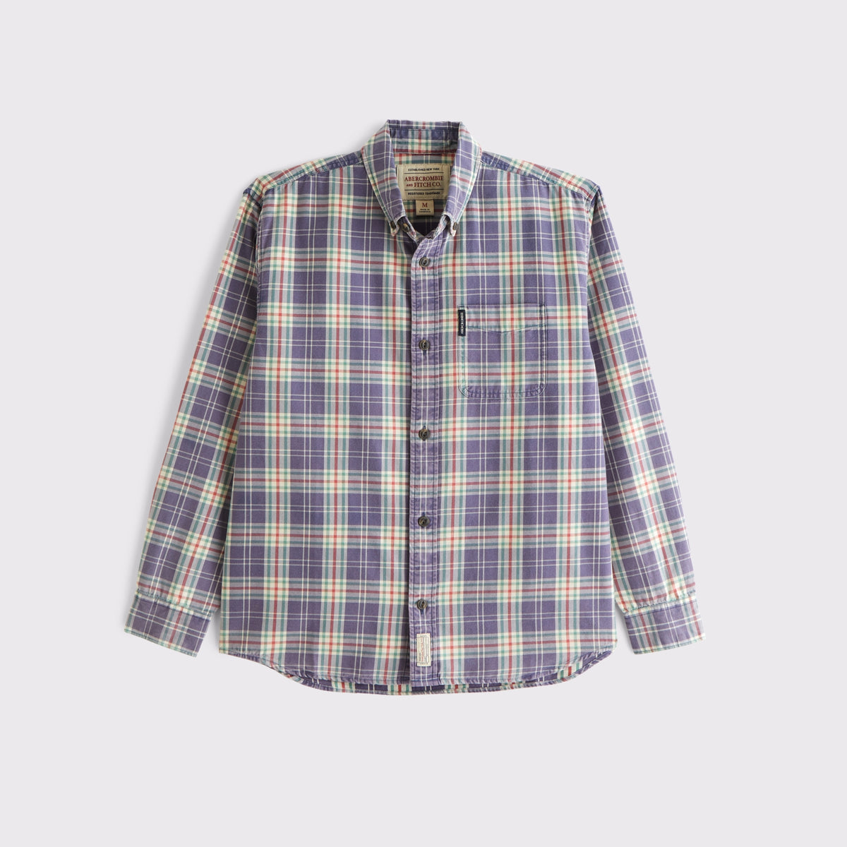Abercrombie Plaid Button-Up Shirt
