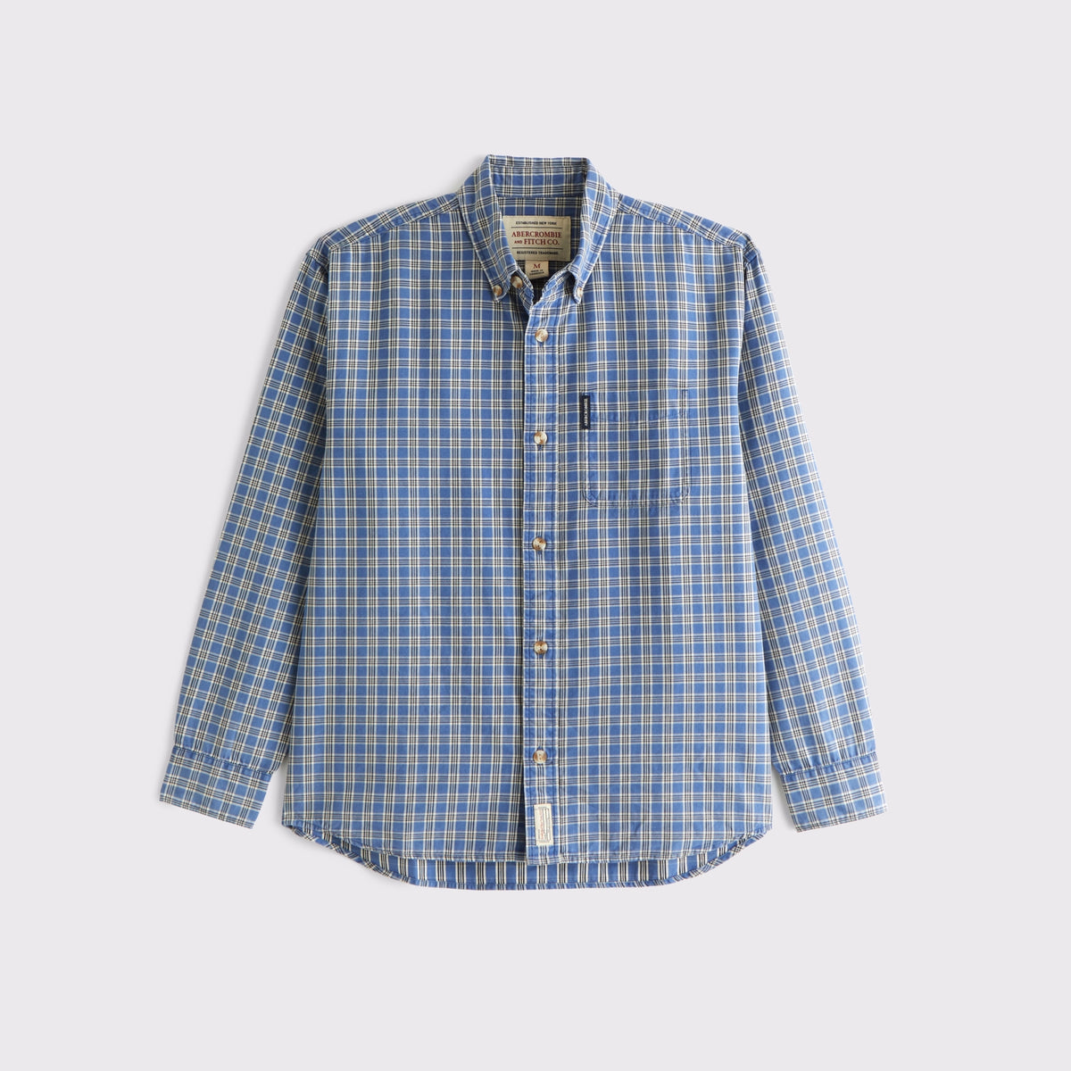 Abercrombie Plaid Button-Up Shirt