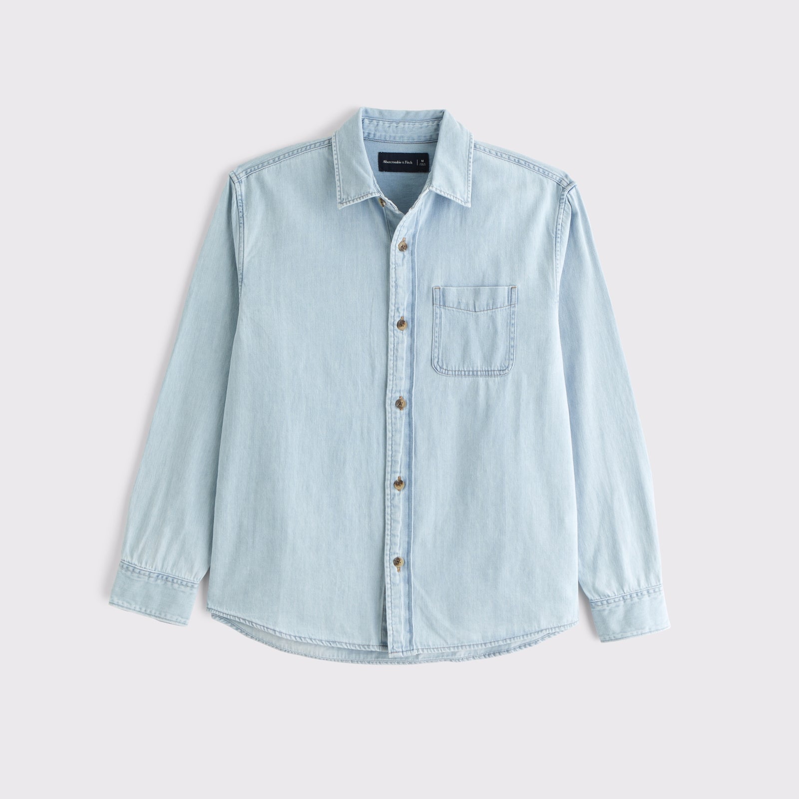 Abercrombie Twill Button-Up Shirt