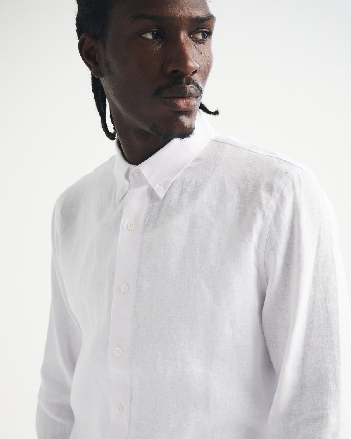 Abercrombie the A&F Collins 100% Linen Suiting Shirt