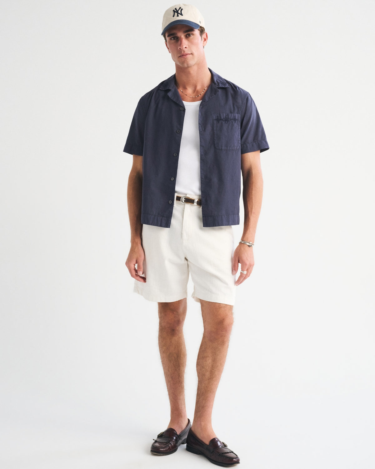 Abercrombie Embroidered Eyelet Shirt