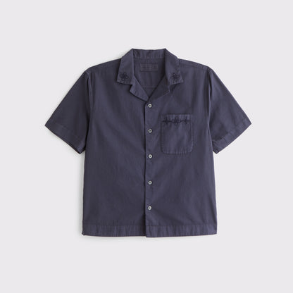Abercrombie Embroidered Eyelet Shirt