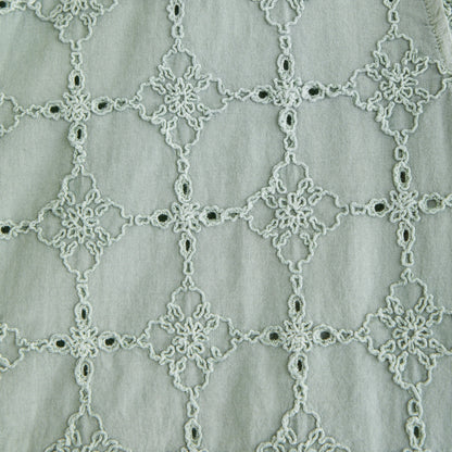 Abercrombie Embroidered Eyelet Shirt
