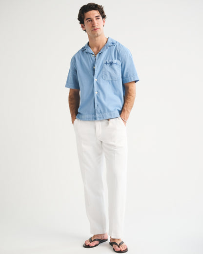 Abercrombie Embroidered Eyelet Shirt