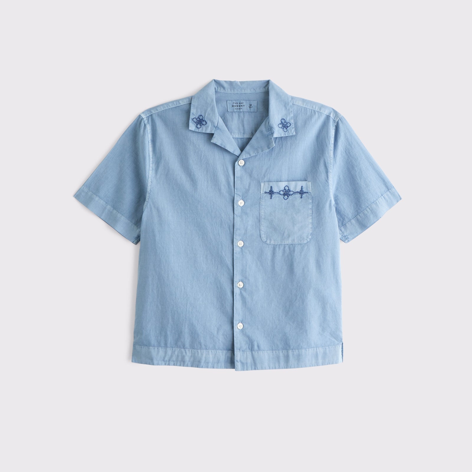 Abercrombie Embroidered Eyelet Shirt