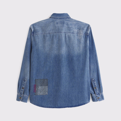 Abercrombie Denim Button-Up Shirt