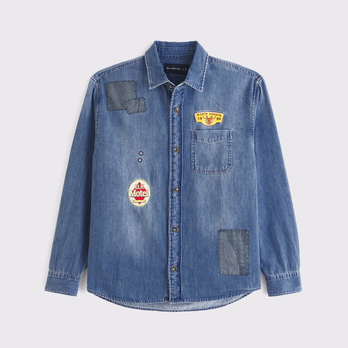 Abercrombie Denim Button-Up Shirt