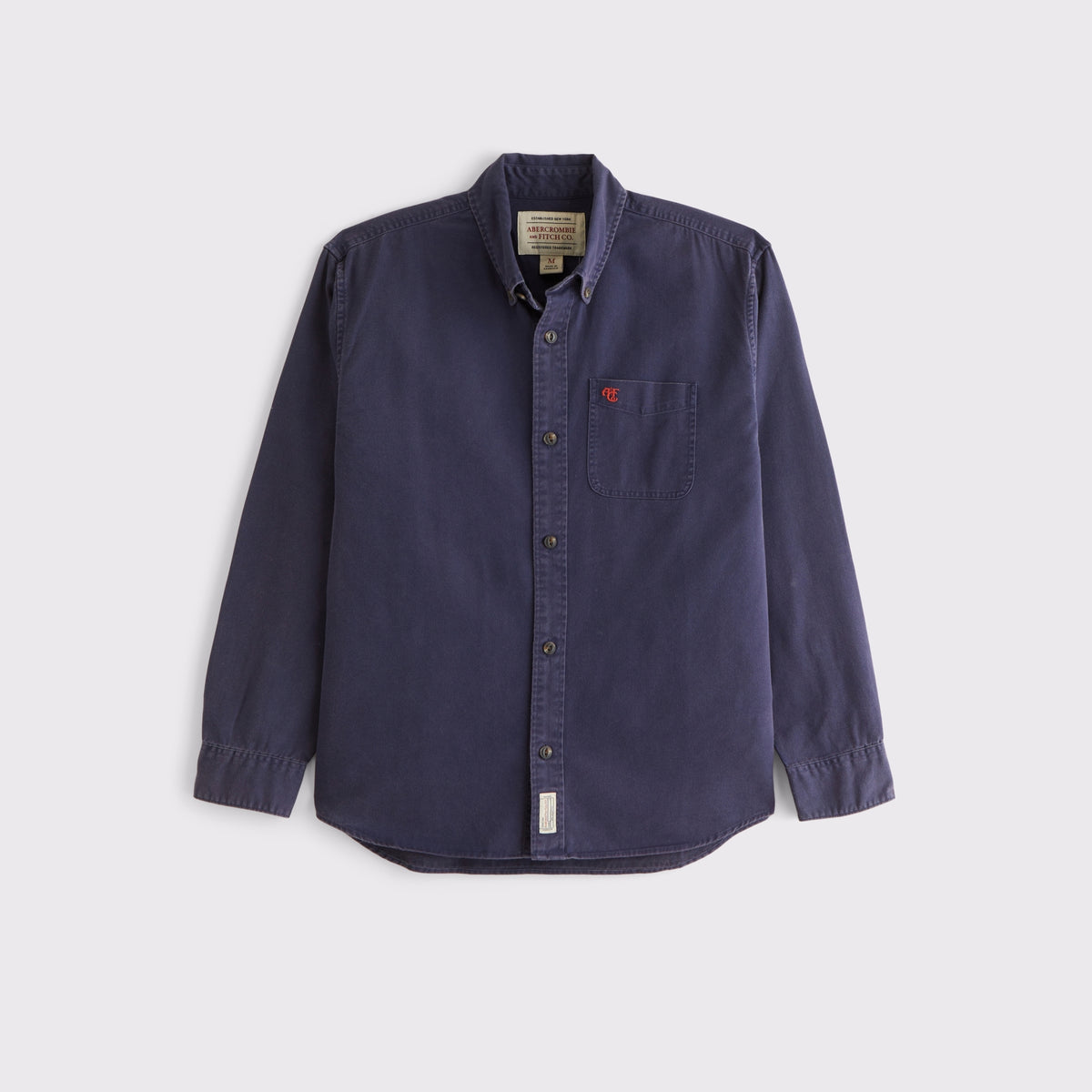 Abercrombie Twill Button-Up Shirt