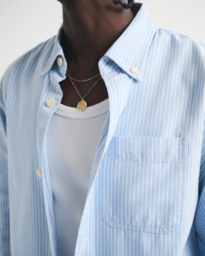 Abercrombie Twill Button-Up Shirt