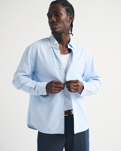 Abercrombie Twill Button-Up Shirt