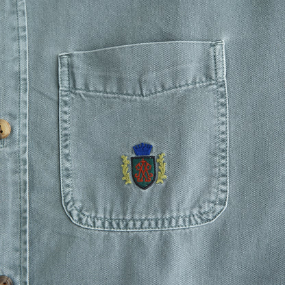 Abercrombie Twill Button-Up Shirt