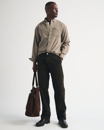 Abercrombie Denim Button-Up Shirt